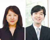 講師 山口準子氏(弁護士・左) 講師 野上浩二郎氏(税理士・右)